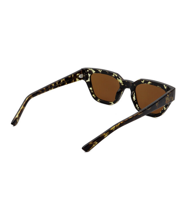 A. Kjaerbede Kaws Sunglasses Black/Yellow Tortoise