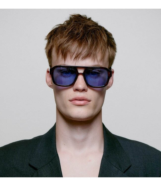 A. Kjaerbede Kaya Sunglasses Tortoise Blue