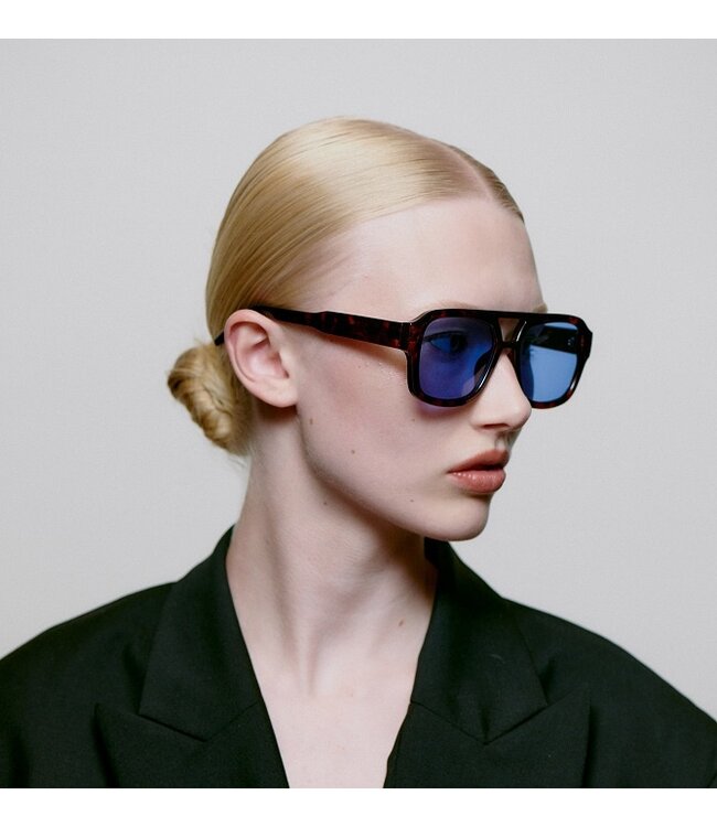 A. Kjaerbede Kaya Sunglasses Tortoise Blue