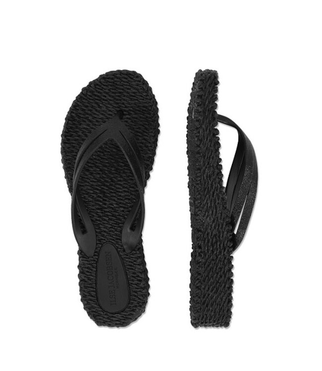 Ilse Jacobsen slippers with platform black