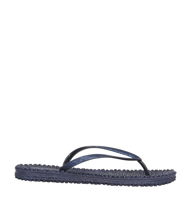 Ilse Jacobsen slippers with glitter dark blue