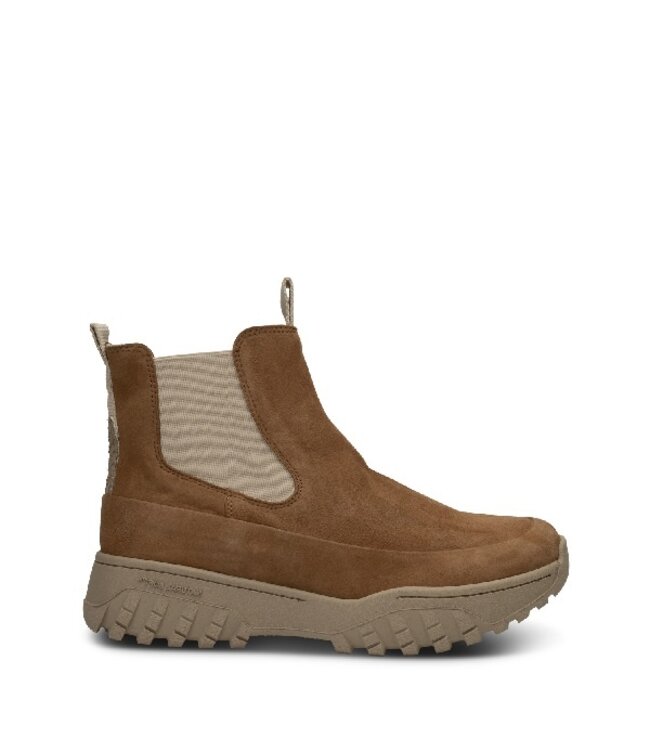 Woden Woden Chelsea Boots suède lichtbruin