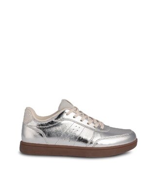 Woden Woden Bjork women's sneakers silver leather