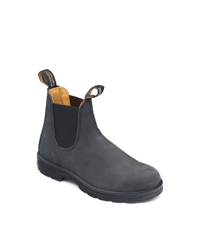 Blundstone Classic dames chelsea boots rustiek zwart leer