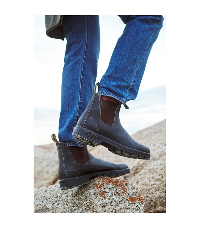 Blundstone Original dames chelsea boots bruin leer