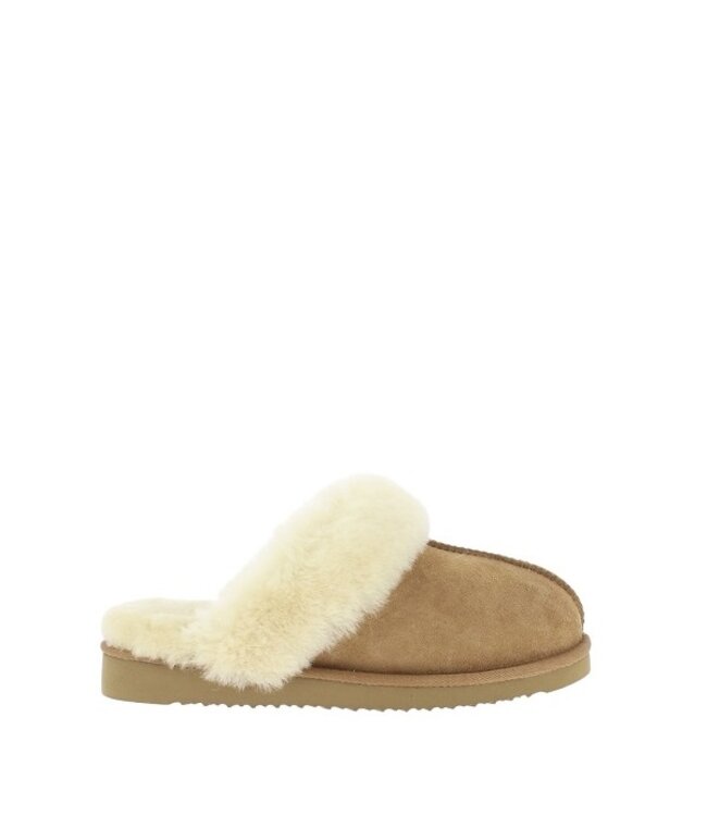 Sweet Heritage Sweet Heritage dichte slippers lamswol beige