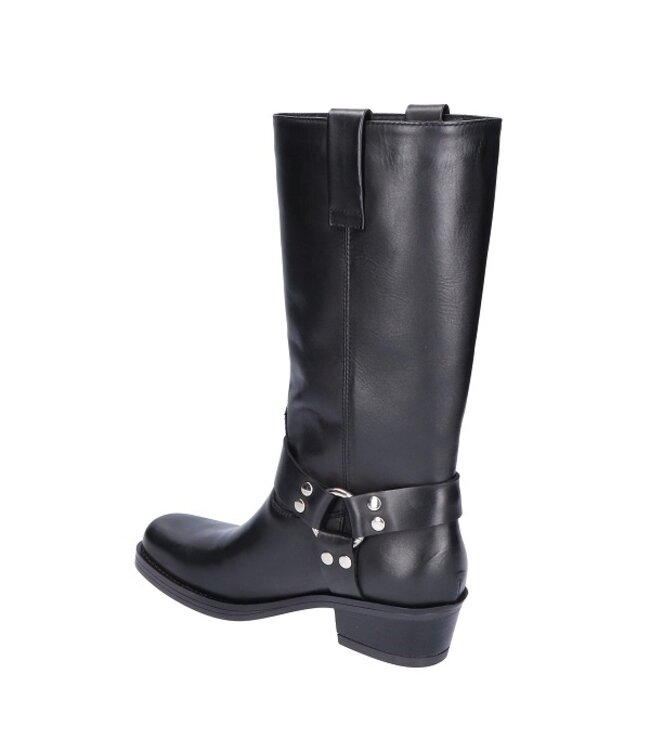 Julie Dee cowboy laars zwart leer