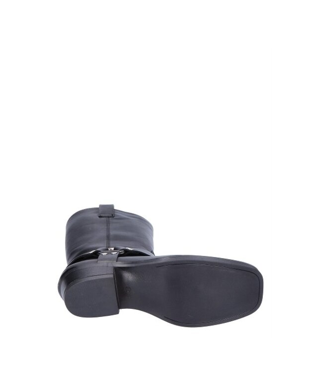 Julie Dee cowboy boots black leather