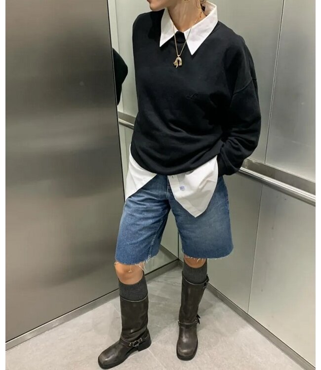 Julie Dee cowboy laars donkerbruin leer