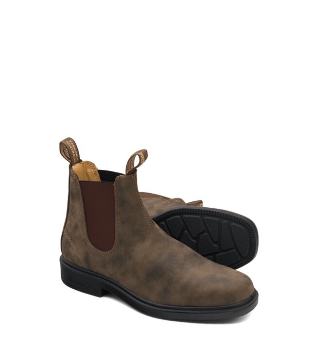 Blundstone Dress Boot women's chelsea rustic brown leather
