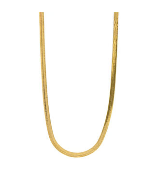Timi of Sweden Timi of Sweden Ivy Snake Chain necklace gold