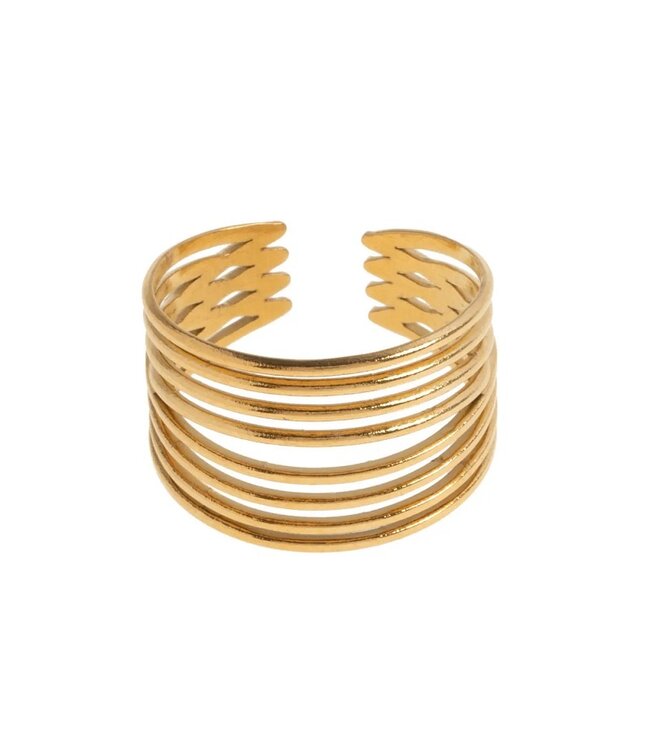Timi of Sweden Chloé Statement Ring stainless steel