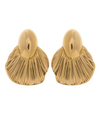 Timi of Sweden Timi of Sweden Soli Statement Stud earrings gold