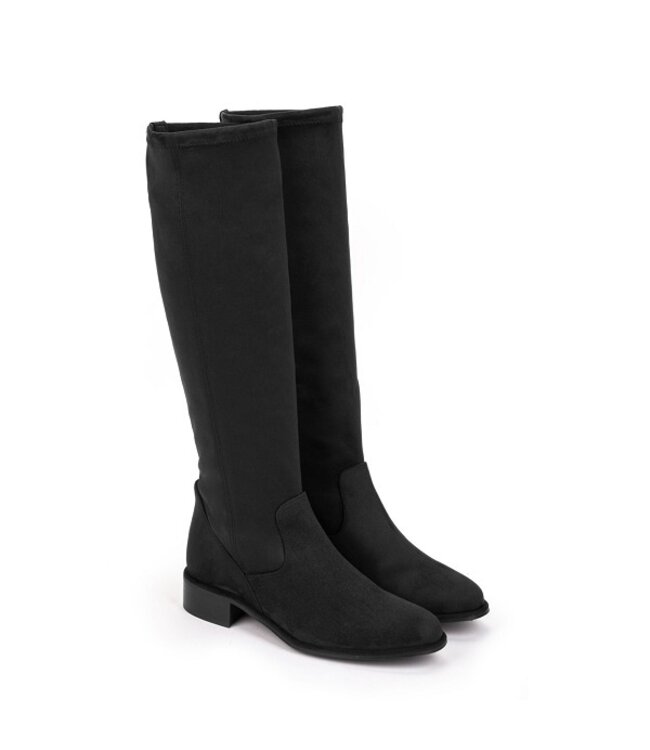 Pedro Miralles lange stretch laars zwart