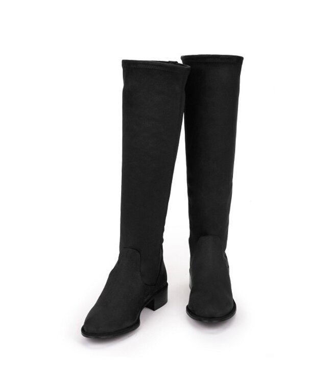 Pedro Miralles lange stretch laars zwart