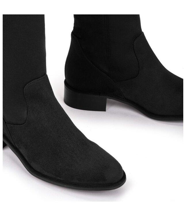 Pedro Miralles lange stretch laars zwart