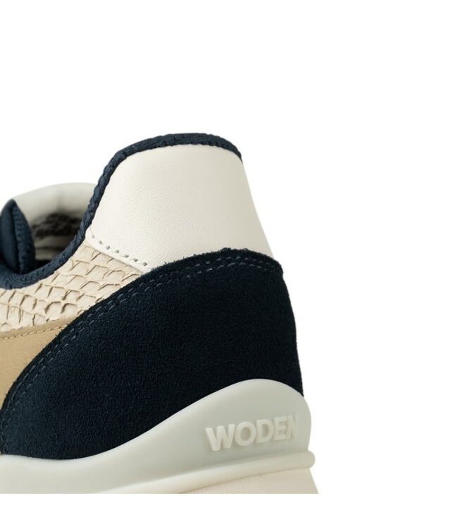 Woden Ronja Plateau navy multi women's sneakers