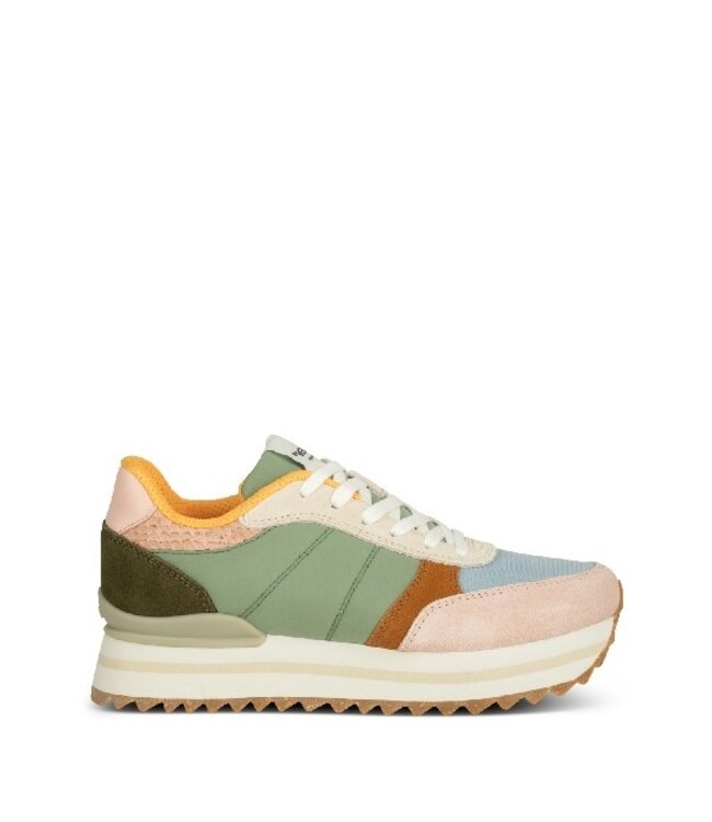Buffalo Dames Platform Sneakers in Grijs online kopen