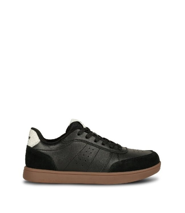Woden Woden Bjork dames sneakers zwart leer
