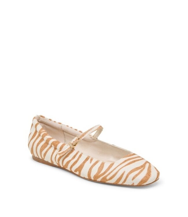 Dolce Vita Reyes ballerina zebra print leather