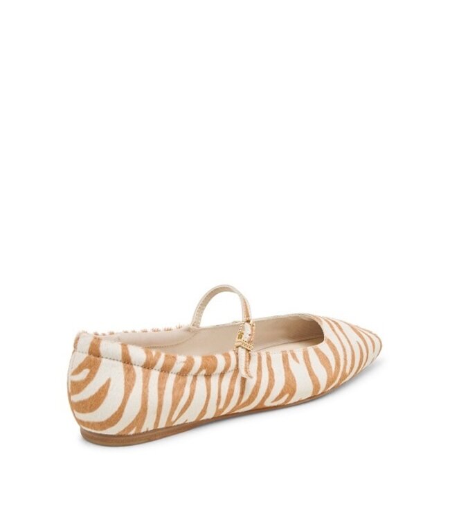 Dolce Vita Reyes ballerina zebra print leer
