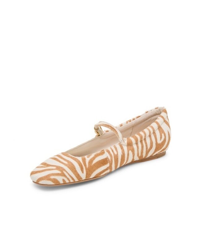 Dolce Vita Reyes ballerina zebra print leather