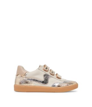 Dolce Vita Dolce vita Notice Velcro dames sneakers zilver leer
