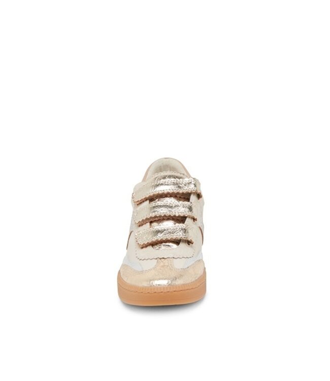 Dolce vita Notice Velcro women's sneakers silver leather