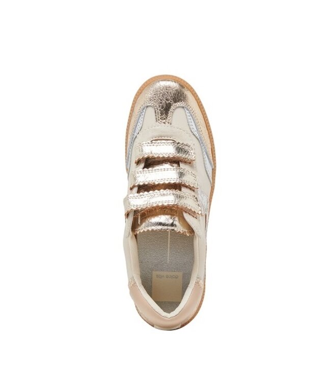 Dolce vita Notice Velcro women's sneakers silver leather