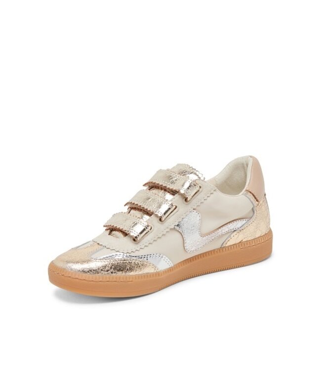 Dolce vita Notice Velcro women's sneakers silver leather