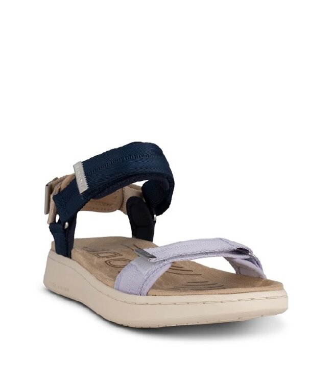 Woden Line Space Multi dames sandaal