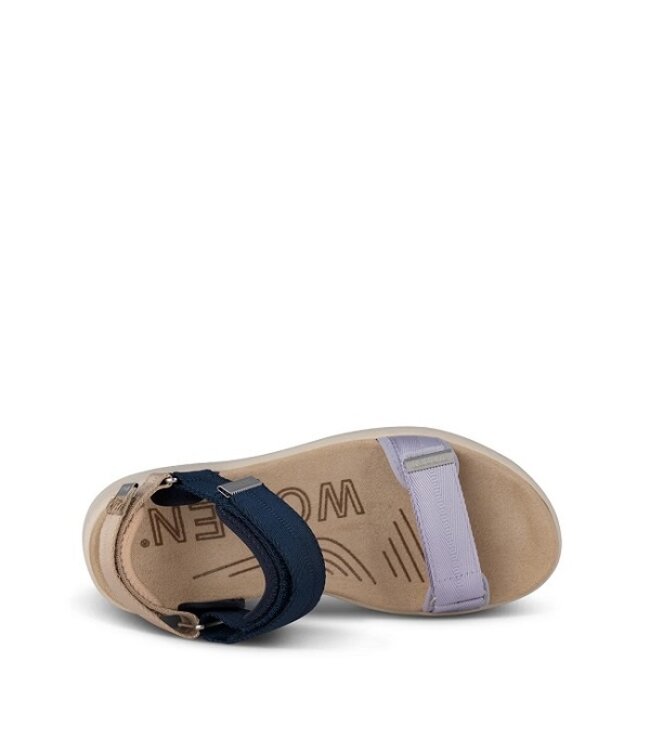 Woden Line Space Multi dames sandaal