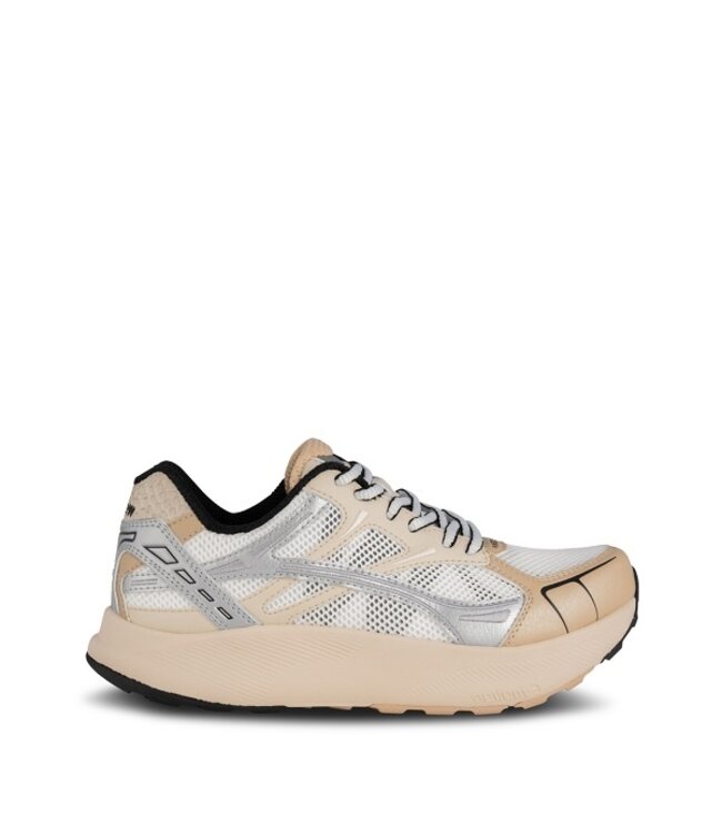 Women's sneakers Woden Freja Runner Coffee Cream