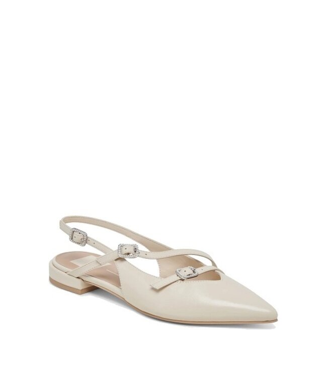 Dolce Vita Pamla women's ballerinas with heel strap beige leather