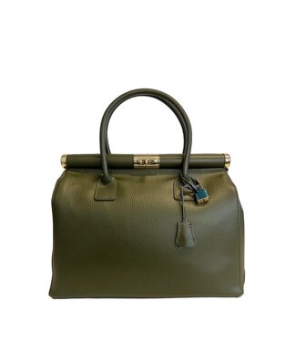 Modarno Modarno doctor ladies bag olive green leather