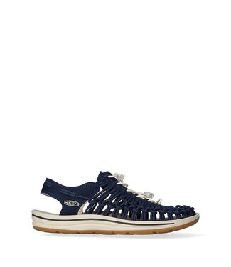 Keen Keen Uneek dames sandalen blauw canvas