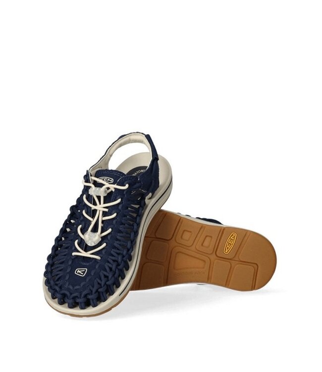 Keen Uneek dames sandalen blauw canvas