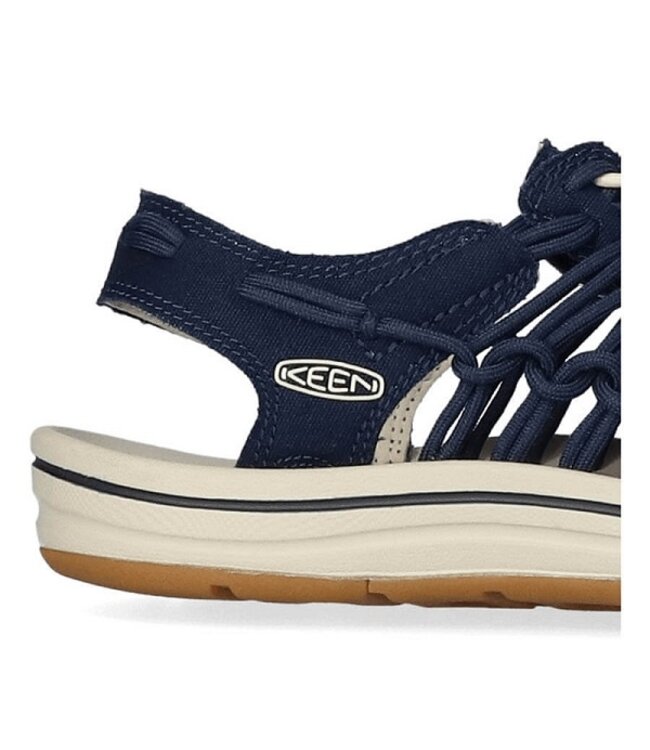Keen Uneek women's sandals blue canvas