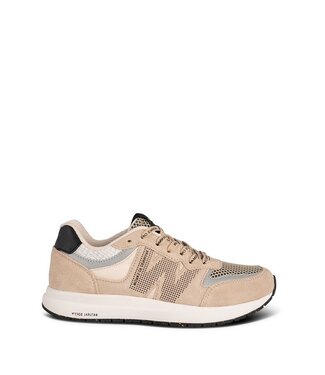 Woden Woden Rigmor Open Mesh beige dames sneakers