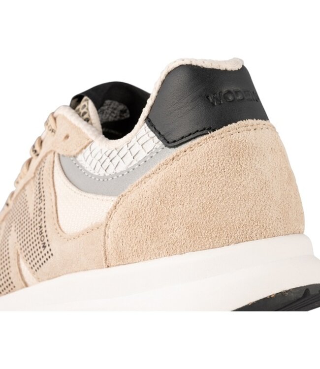 Woden Rigmor Open Mesh beige women's sneakers