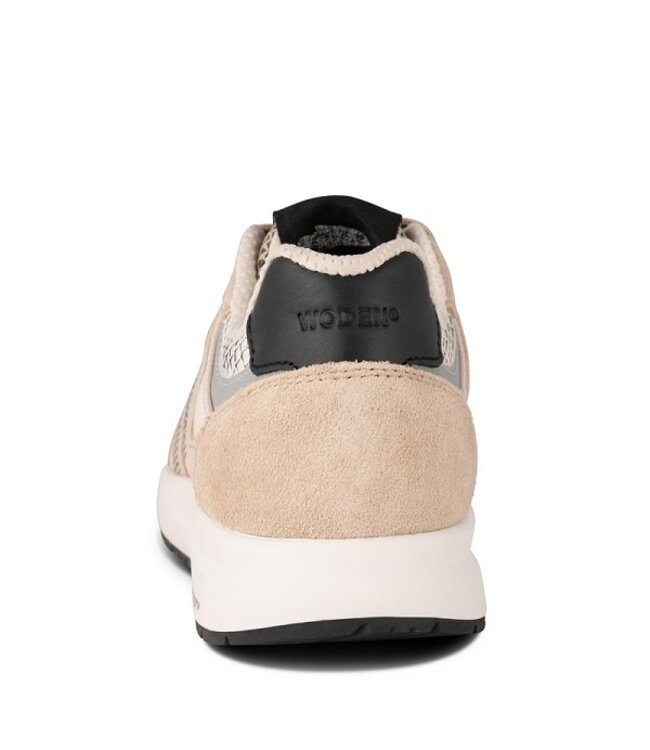 Woden Rigmor Open Mesh beige women's sneakers