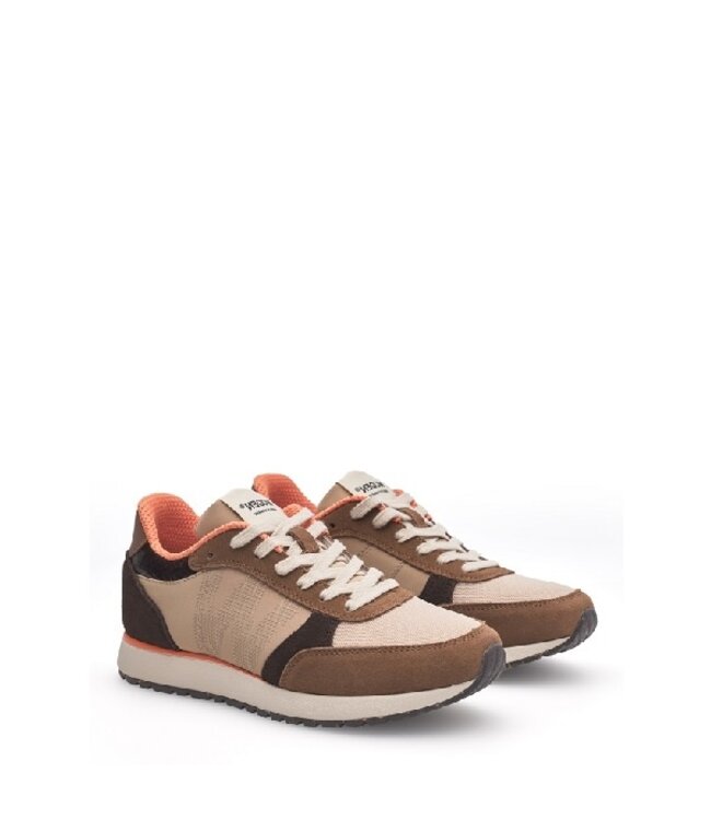 Woden Ronja Coffee Cream multi women's sneakers