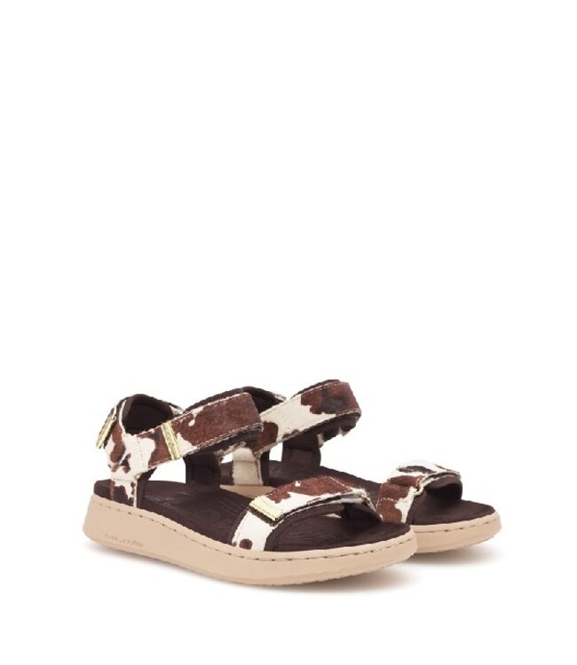 Woden Line Animal Cow dames sandaal