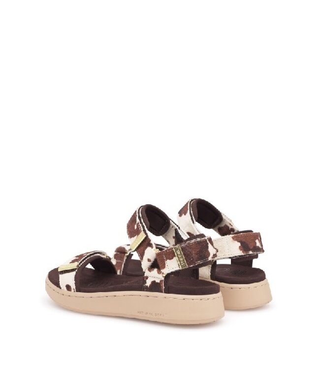 Woden Line Animal Cow women's sandal