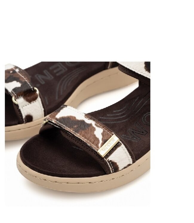 Woden Line Animal Cow women's sandal