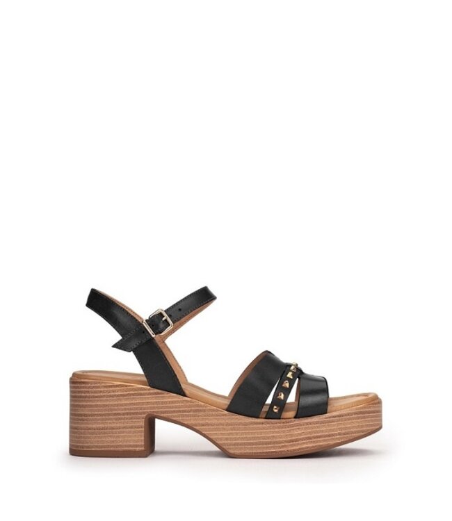 Pedro Miralles Pedro Miralles platform sandal black leather