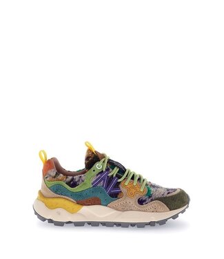 Flower Mountain Flower Mountain dames sneakers camouflage teddy