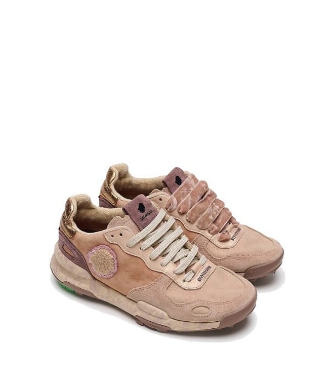 Satorisan Chacrona Premium lichtroze dames sneakers