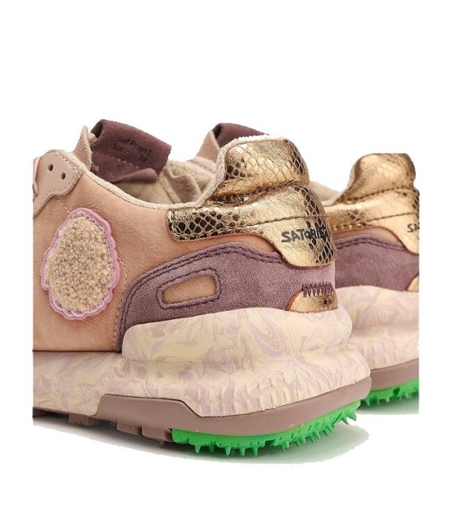 Satorisan Chacrona Premium lichtroze dames sneakers