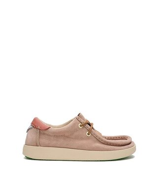 Satorisan Satorisan Winter Suede Light Pink Lace-Up Shoes